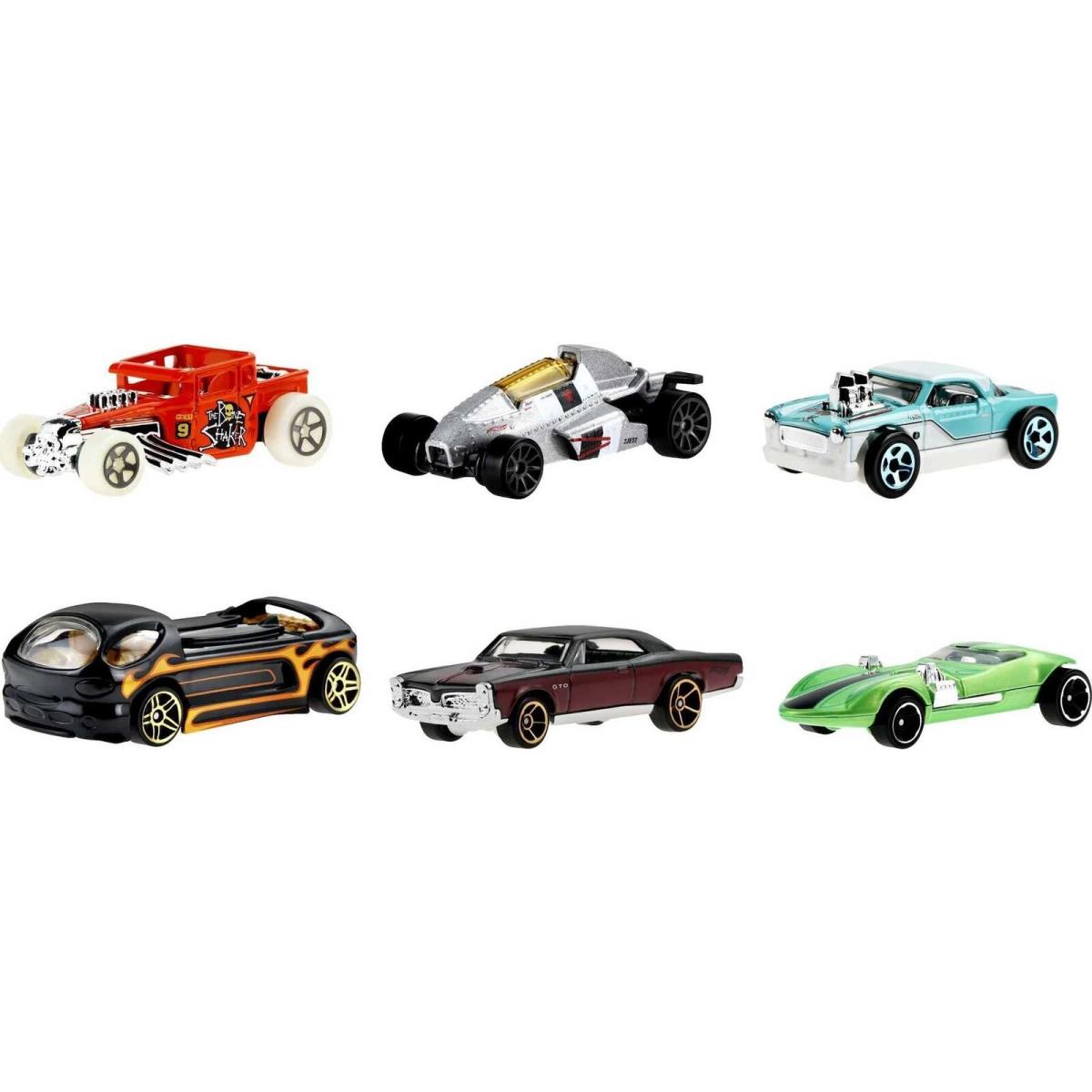 Hot Wheels HW Legends Multipacks of 6 Toy Cars 1:64 Scale Decos