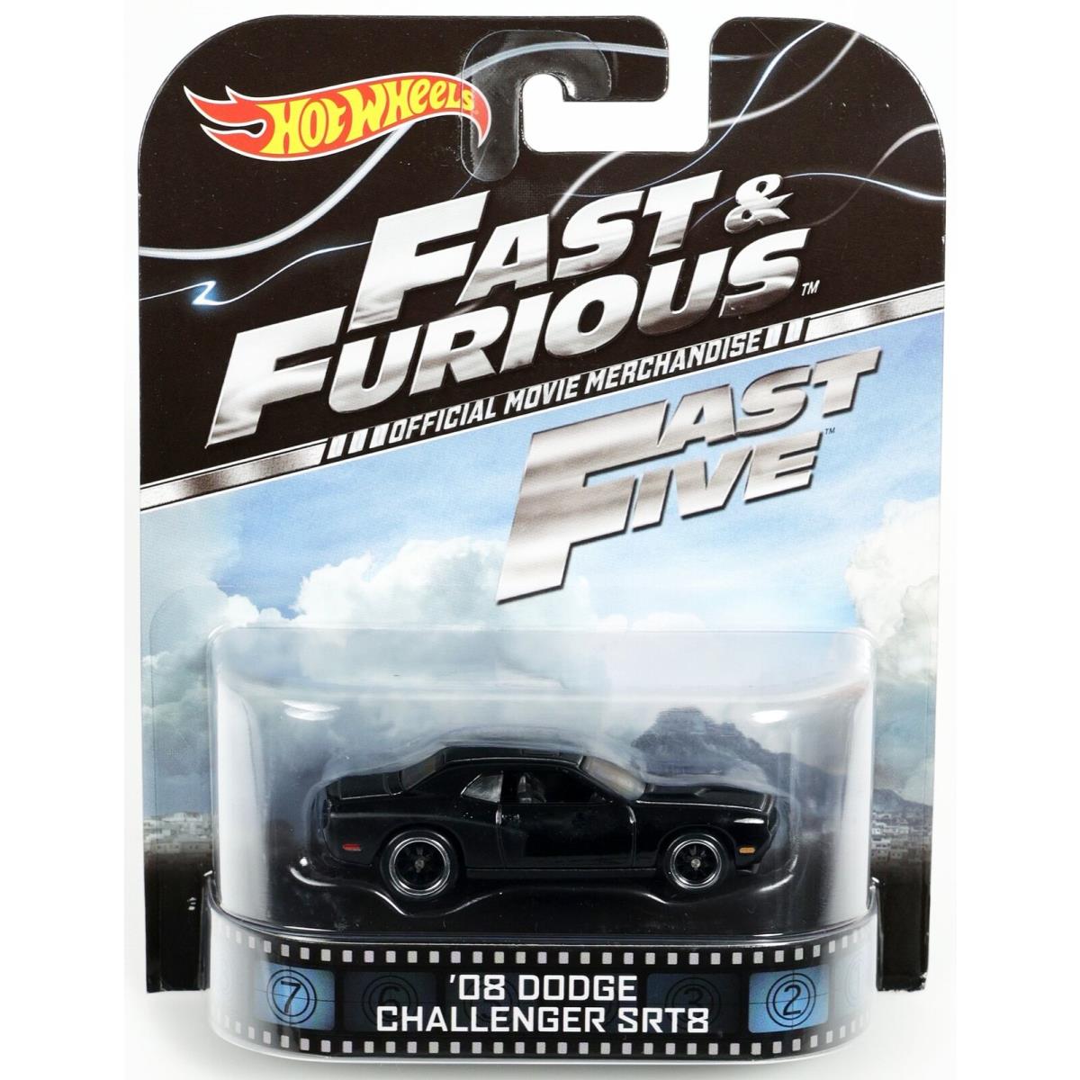 Hot Wheels 2008 Dodge Challenger SRT8 Fast Furious BDT82 Nrfp 2013 Black 1:64