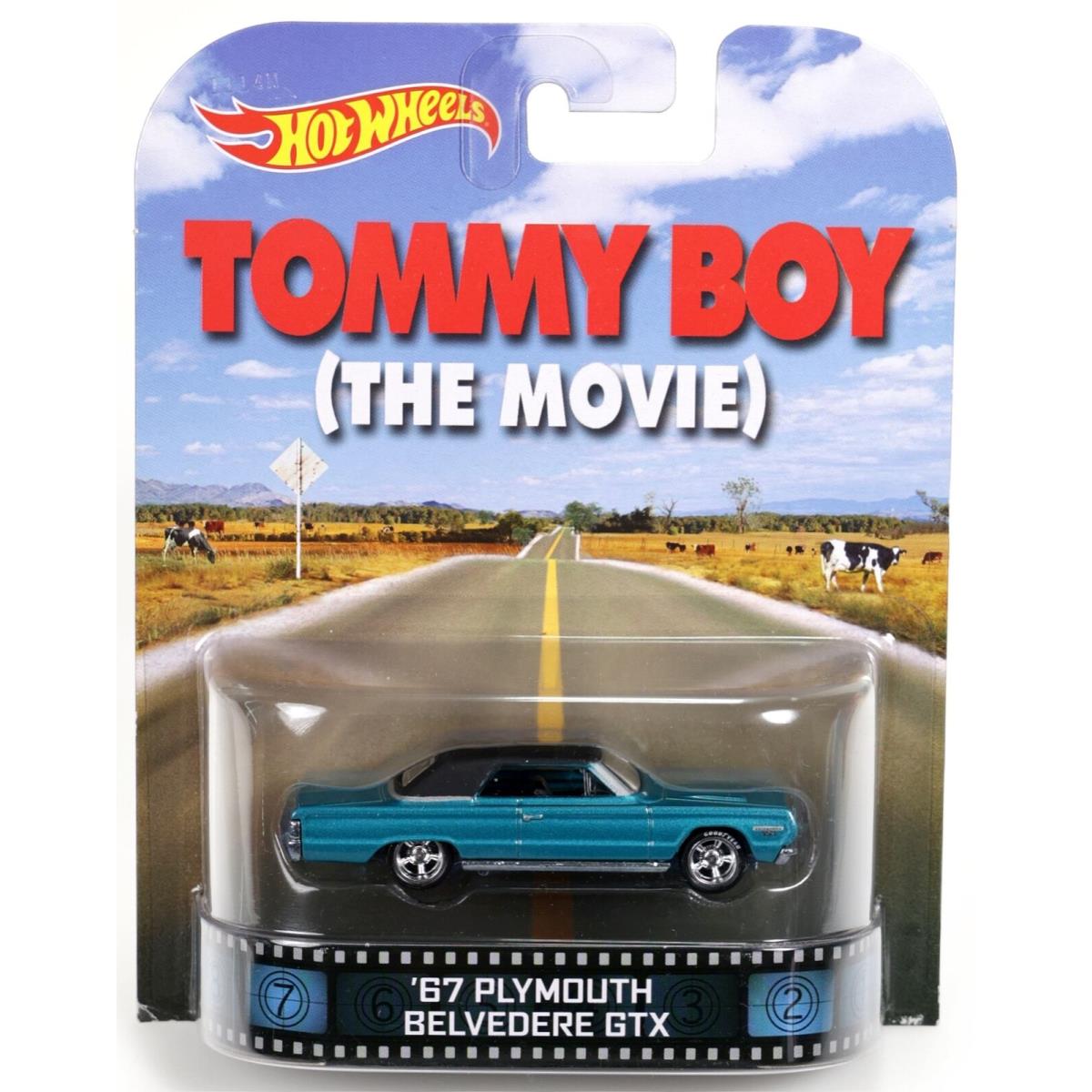 Hot Wheels 1967 Plymouth Belvedere Gtx Tommy Boy The Movie BDT81 Nrfp Aqua 1:64