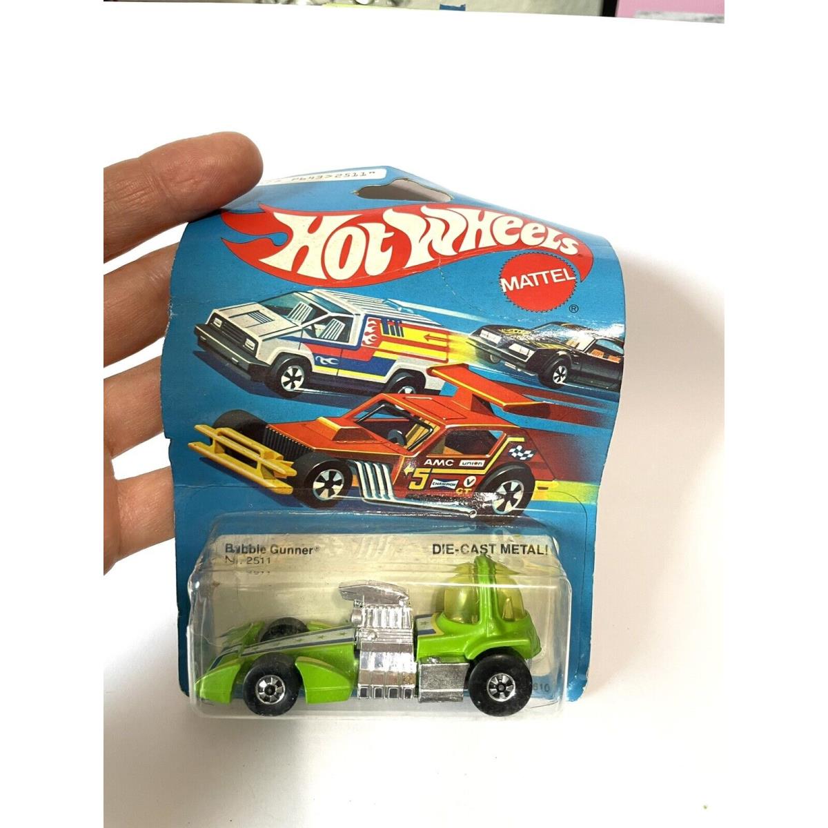 Hot Wheels Bubble Gunner 2511 Vintage 1981 Vehicles Card Version