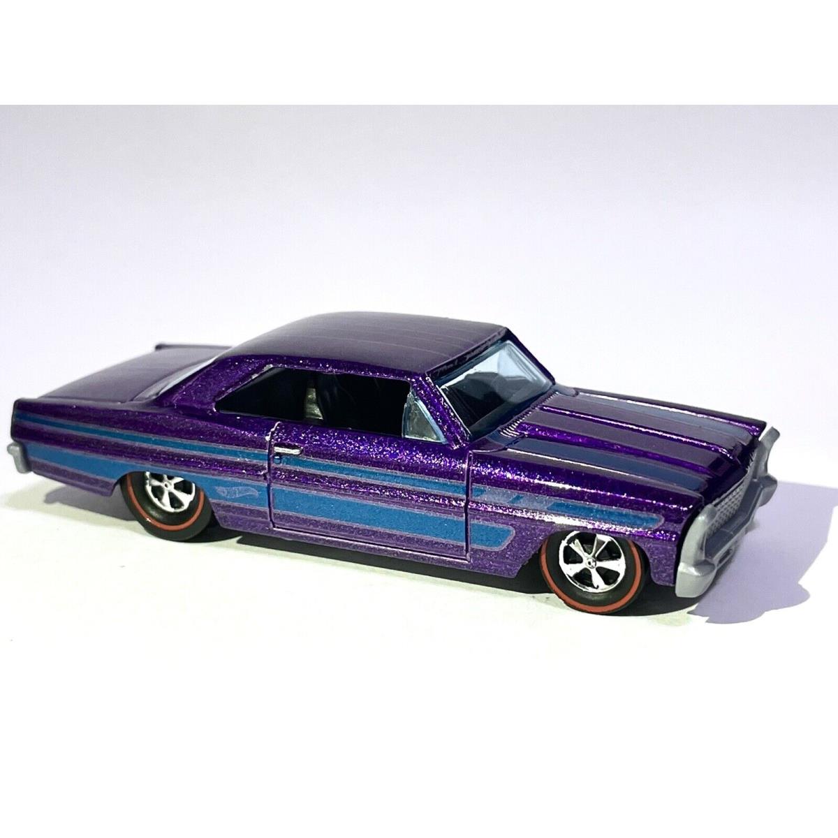 Hot Wheels Custom Made Redline 1966 Chevy Nova Metallic Purple