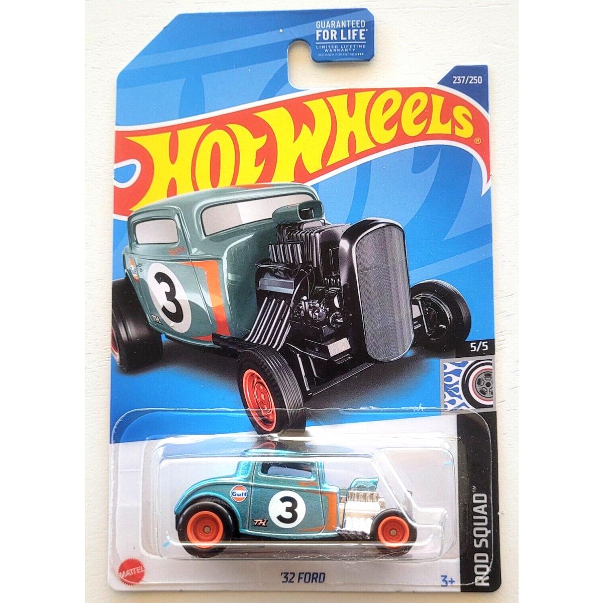 Hot Wheels `32 Ford 237 2022 Rod Squad - Super Treasure Hunt Sth