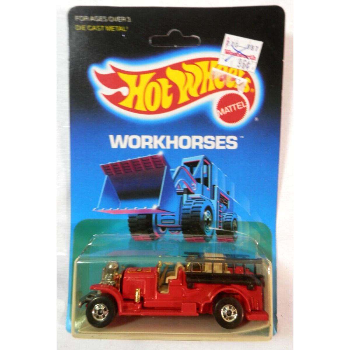 1986 Hot Wheels Workhorses Main Line Old Number 5 1 1695