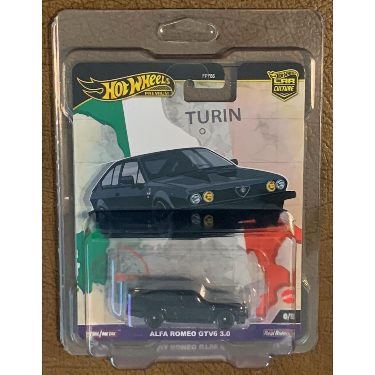 Hot Wheels Premium Car Culture 2024 World Tour - Alfa Romeo GTV6 3.0 - 0/5 Chase