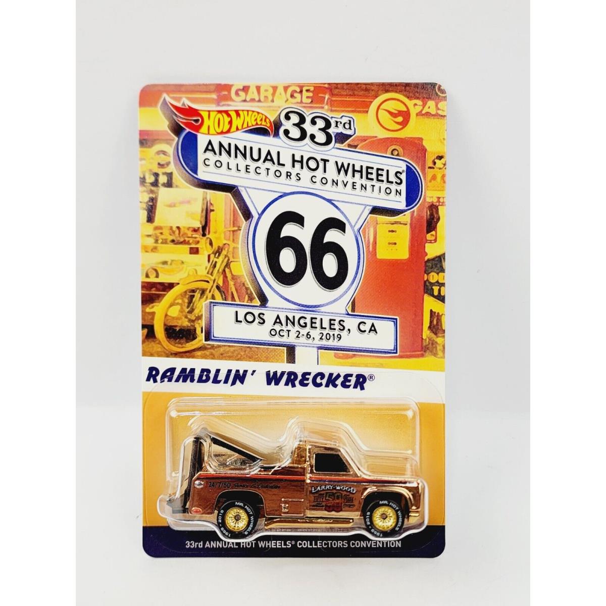 Hot Wheels 33RD Convention Ramblin Wrecker 3467 Very Nice WT171