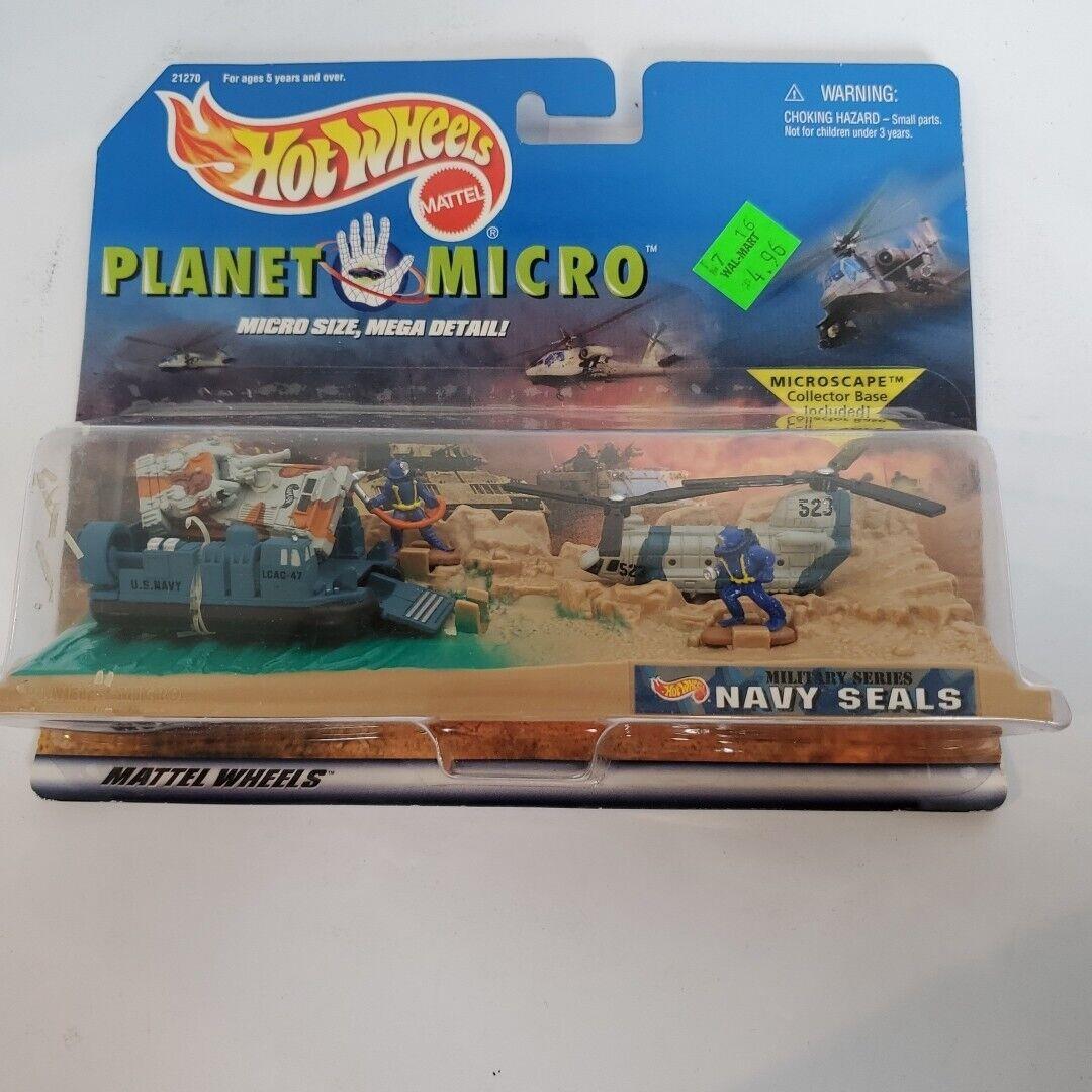 Hot Wheels Planet Micro Navy Seals Microscape Rare Htf 1998