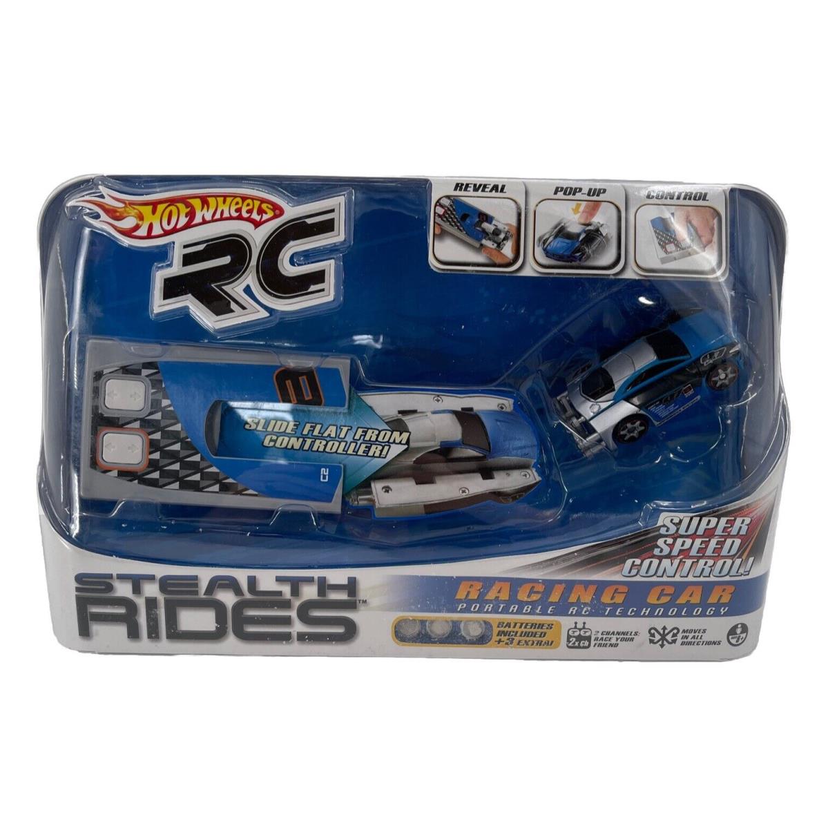 Mattel Hot Wheels RC Stealth Rides Blue T6030 2010