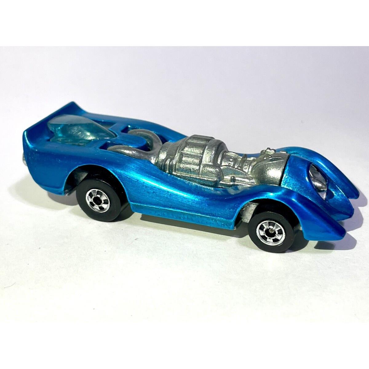 Custom Made 1970 Hot Wheels Jet Threat 2 Car - Wow - HK Candy Blue