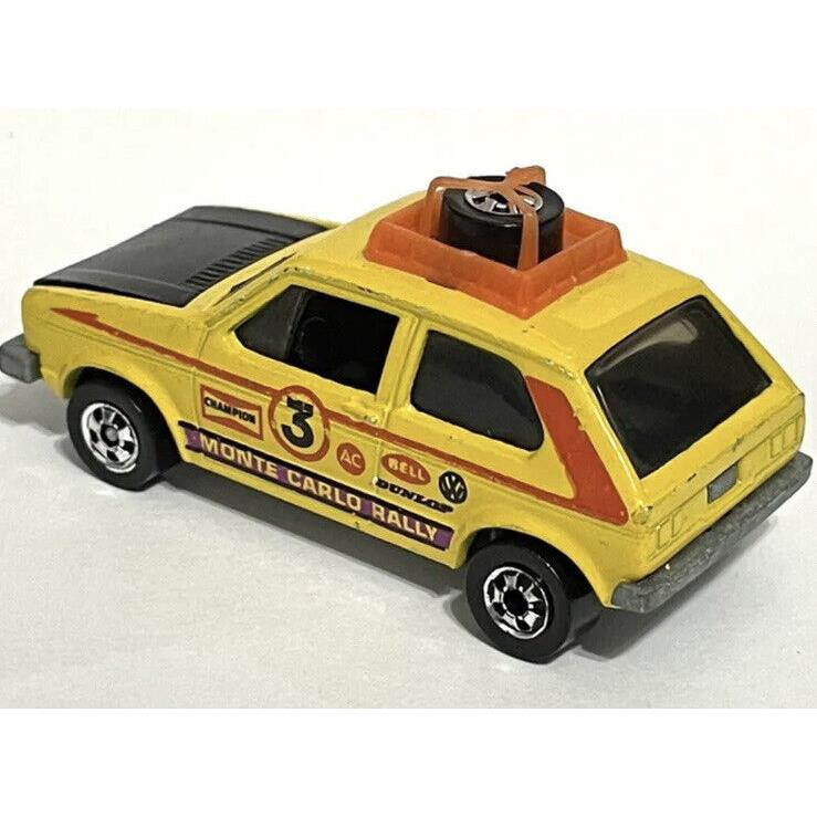 1976 Hot Wheels Hare Splitter - Vw Gti / Vw Golf - Yellow Near Mint