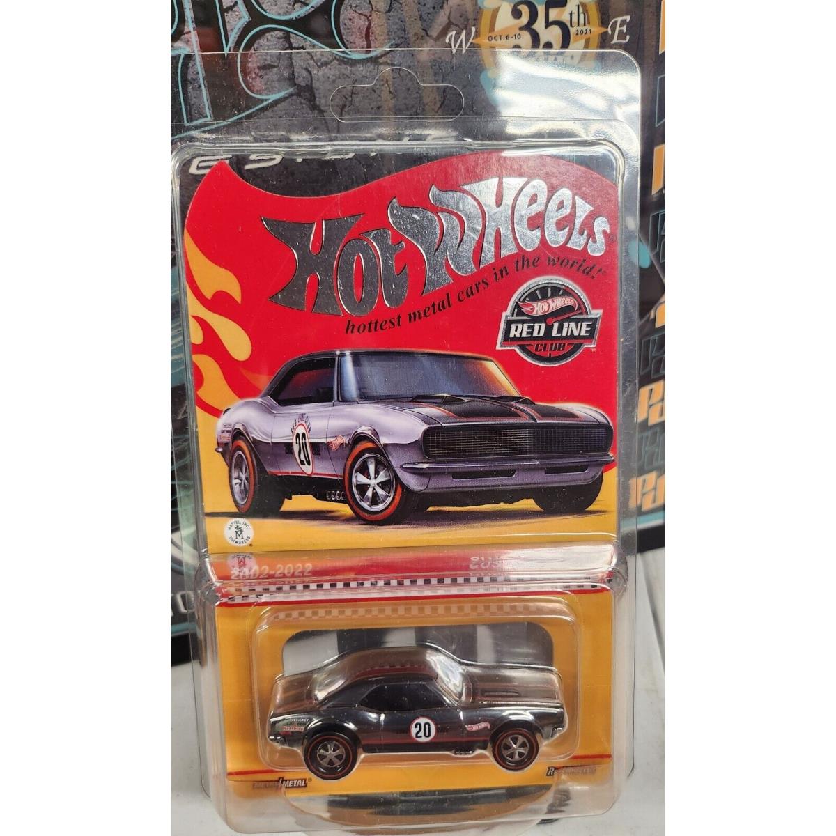 2023 Hot Wheels Rlc Exclusive Custom Camaro 20th Anniversary