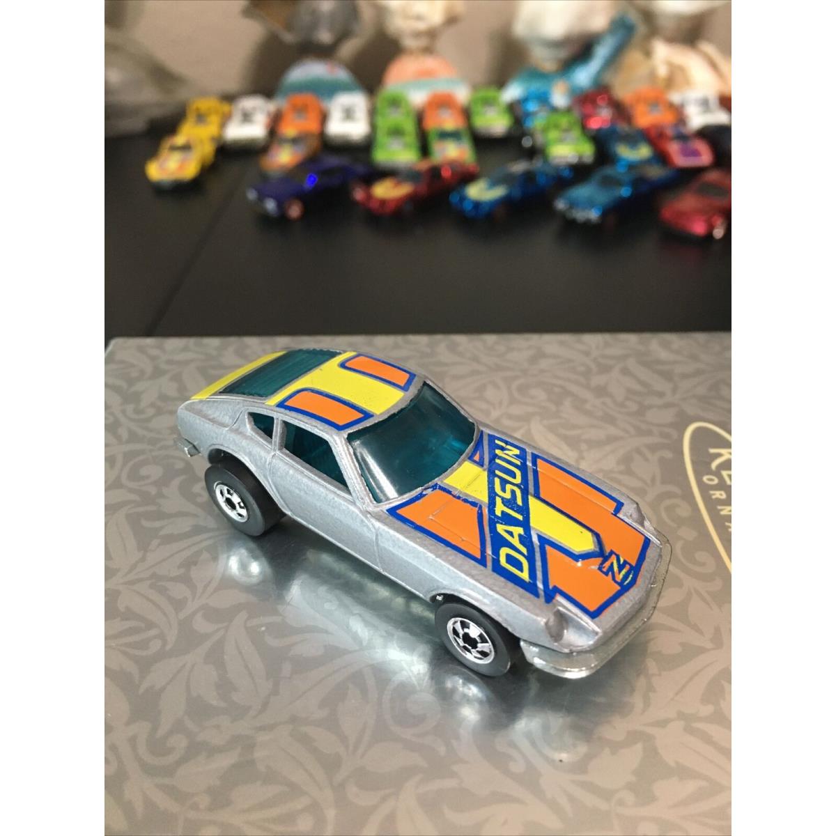 Error 1976 Hot Wheels Datsun Z Whiz - Z Tampo Hood Error - 240z