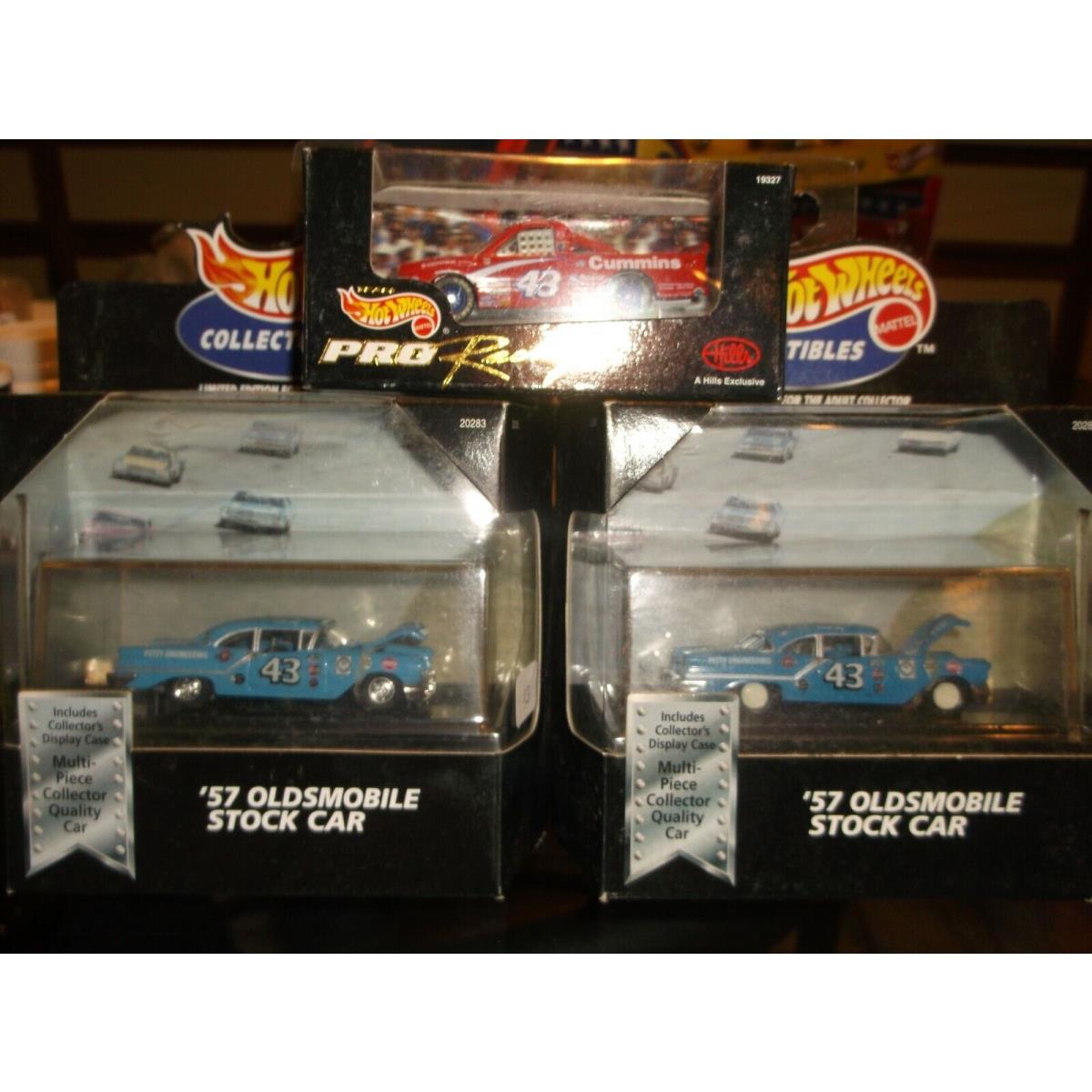 Hot Wheels Cool Collectibles 57 Oldsmobile Stock Car Petty Truck