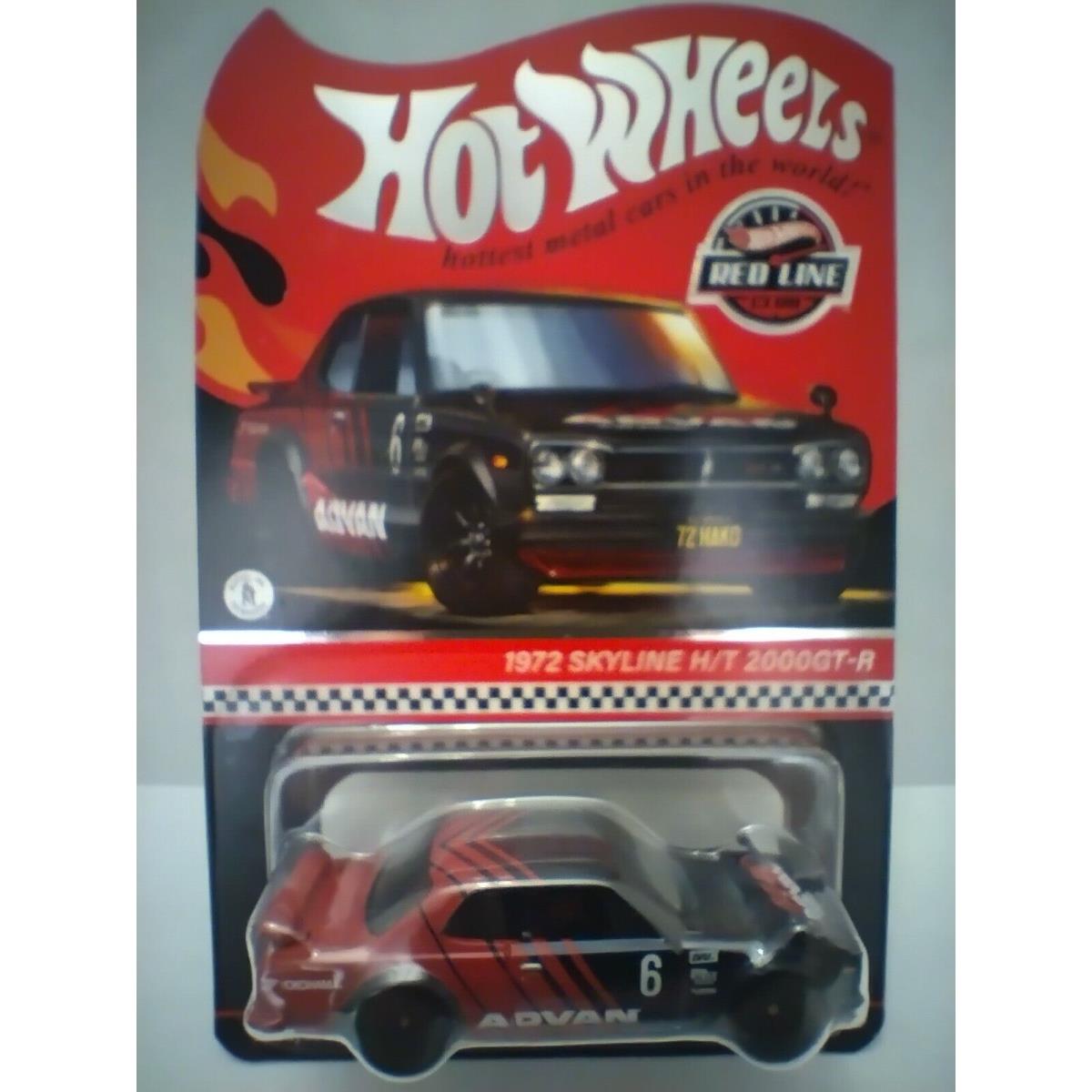 2024 Rlc Hot Wheels 1972 Skyline H/t 2000GT-R Red Line Club Exclusive IN Hand