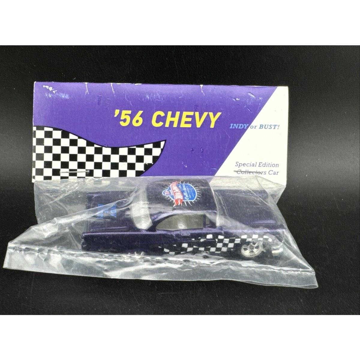 2016 Hot Wheels Purple 56 Chevy Indy or Bust 16th Nationals Convention Baggie