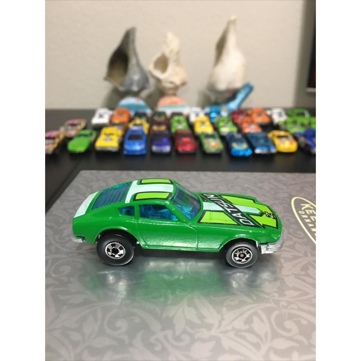 1976 Mattel Hot Wheels Datsun Z Whiz Green - Fairlady Z - 240z