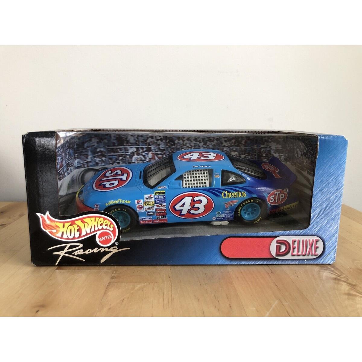 Hot Wheels Racing John Andretti Nascar Race Day Deluxe 1:24 Scale Car