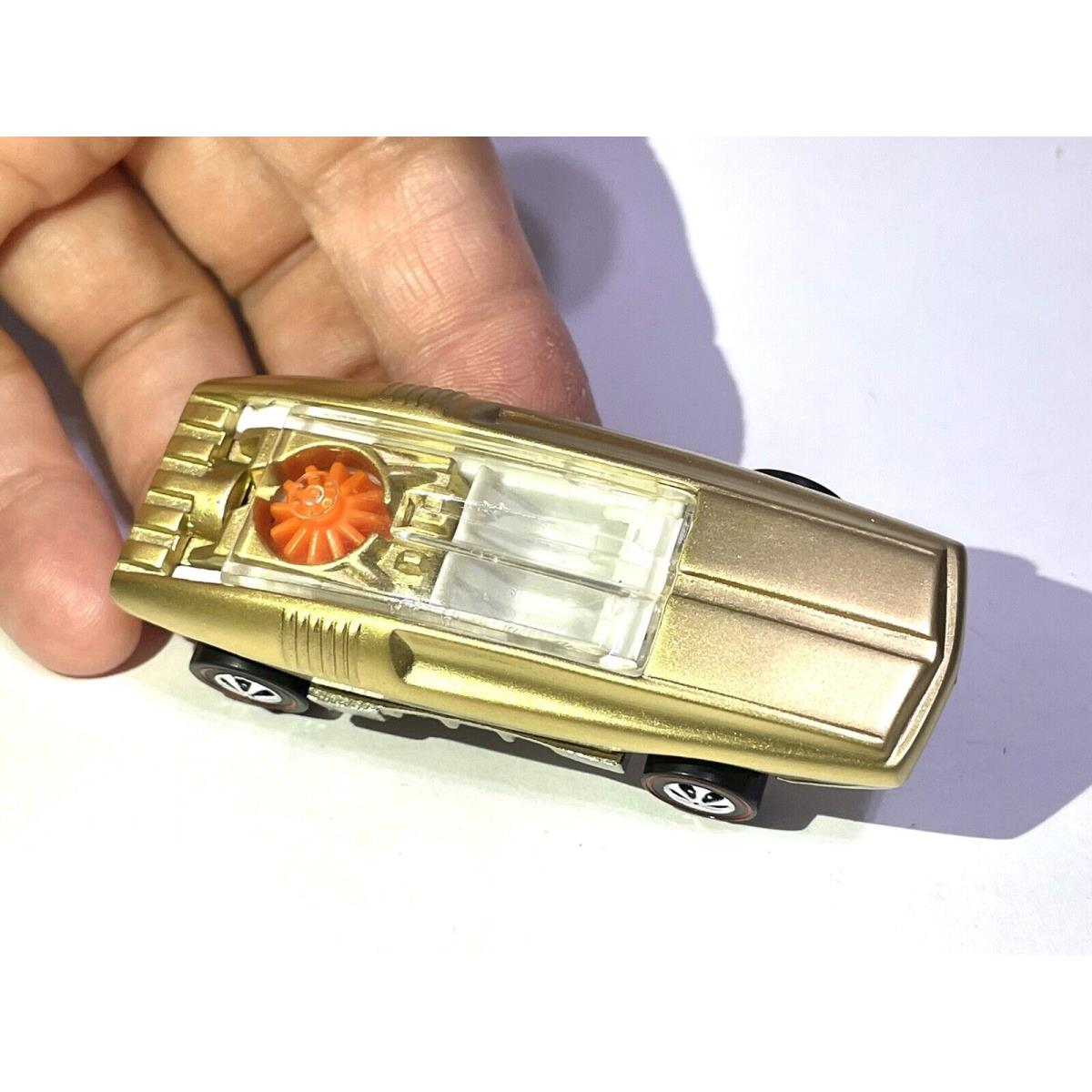 1994 Custom Made Gold Redline Hot Wheels Whip Creamer 1969 Mattel