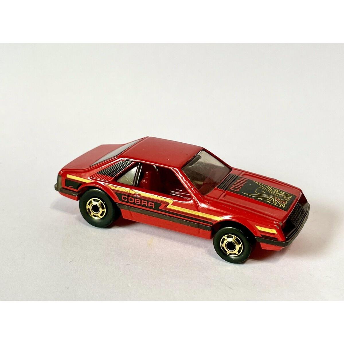 Vintage 1979 Hot Wheels Turbo Mustang Cobra Rare Red - Near Mint