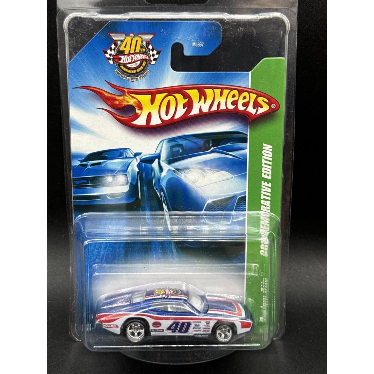 2008 Hot Wheels Blue Custom Otto Commemorative Edition Indianapolis IN Free Shi