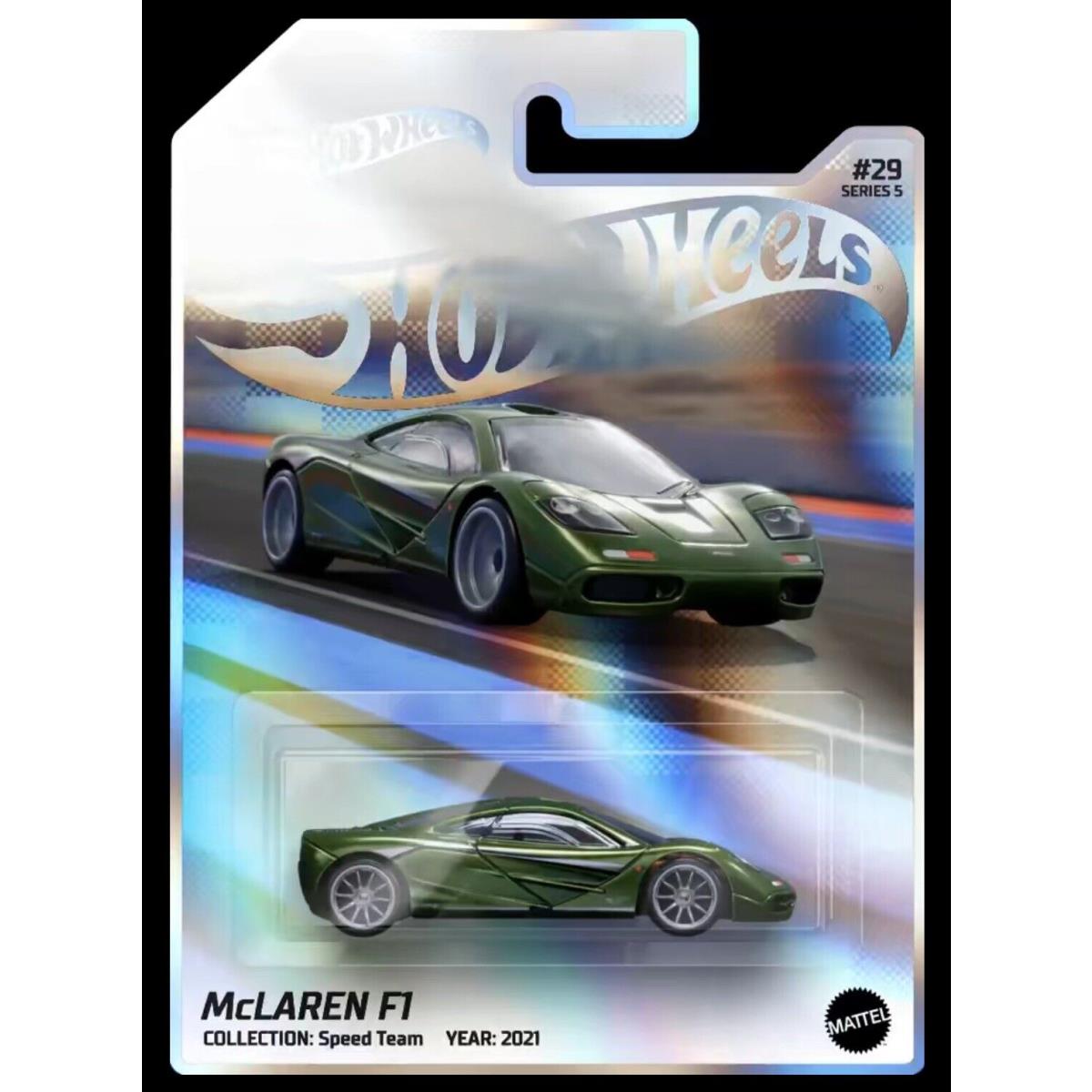 Hot Wheels Nfth Garage Series 5 Premium Mclaren F1