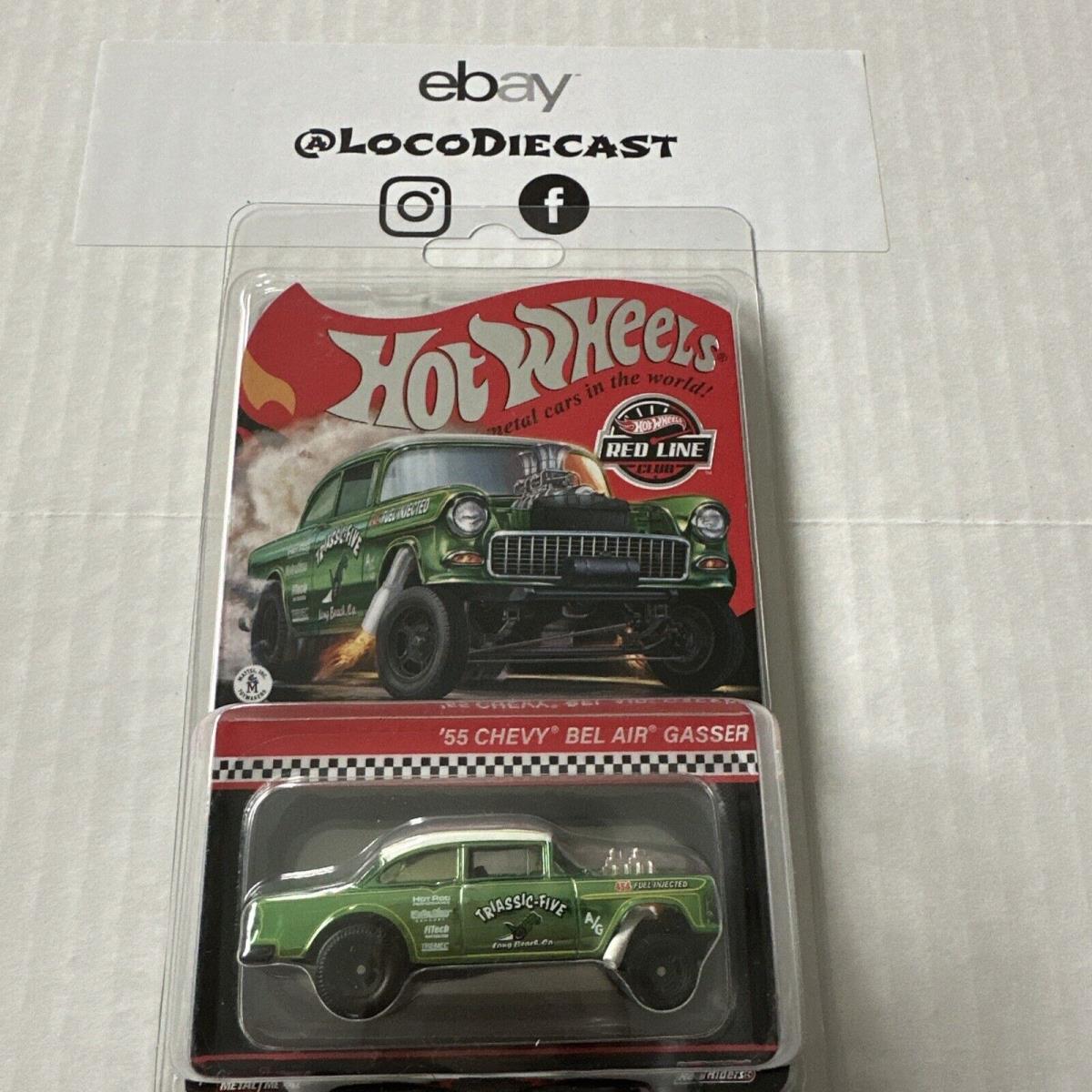 Hot Wheels Rlc `55 Chevy Bel Air Gasser Triassic-five