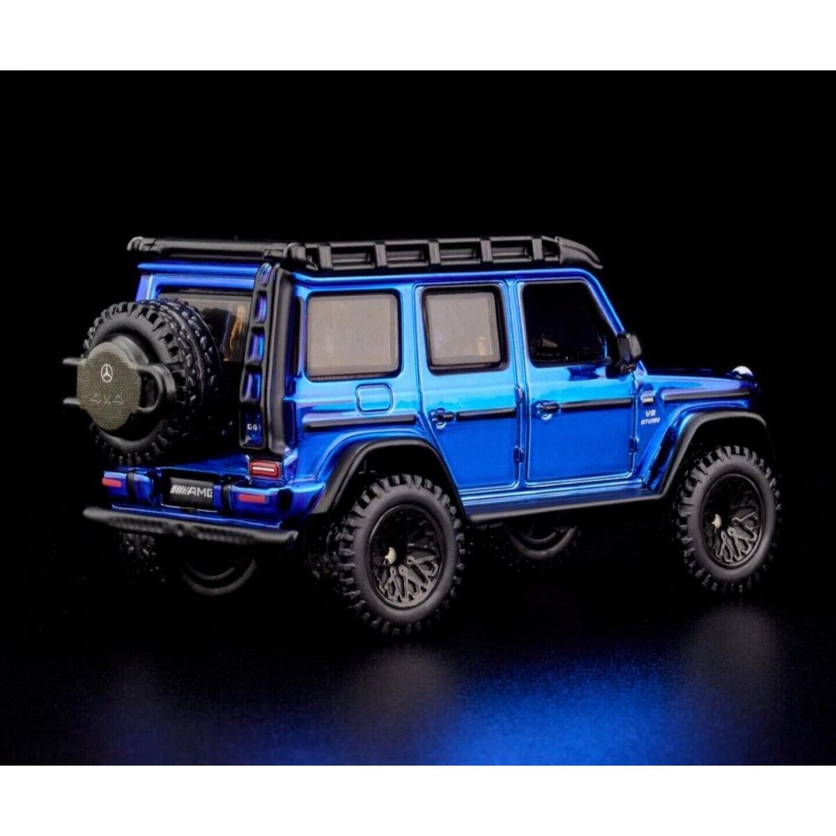 Hot Wheels Rlc Exclusive Mercedes Amg G 63 4x4 Blue Spectraflame 1:64 2024