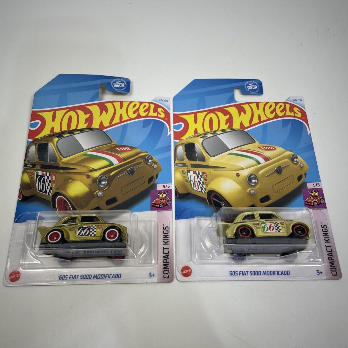 Hot Wheels Super Treasure Hunts `60 S Fiat 500D Modificado