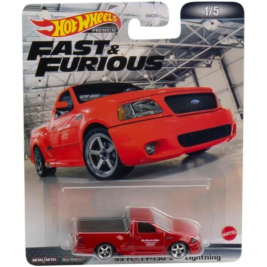 Hot Wheels Retro Entertainment Collection of 1:64 Scale Vehicles - Red