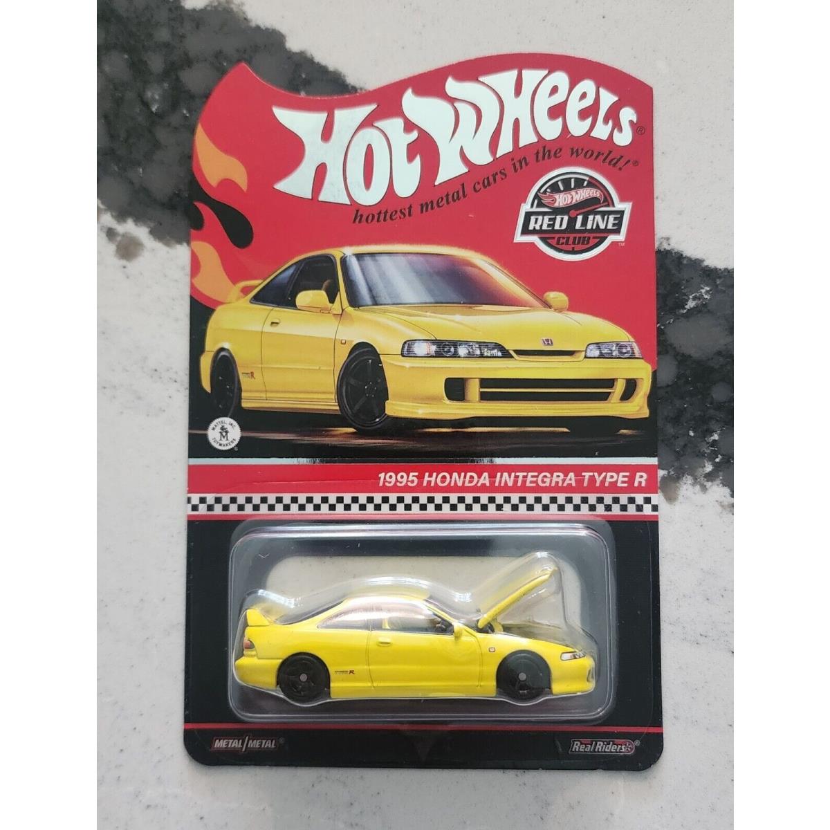 IN Hand Hot Wheels 2024 Rlc Exclusive 1995 Honda Integra Type-r Yellow