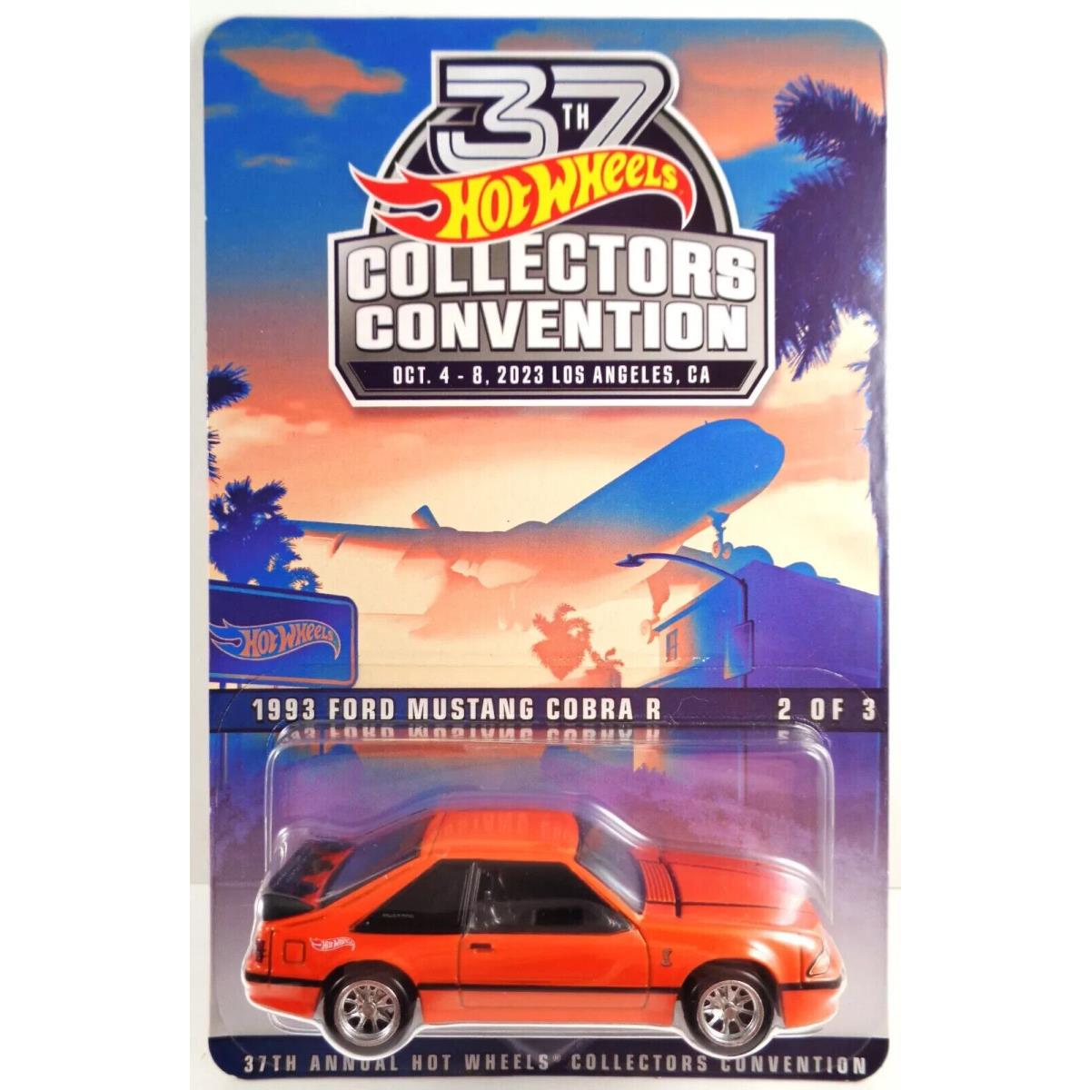 2023 37TH Annual Hot Wheels Collectors Convention 1993 Ford Mustang Cobra SN 960