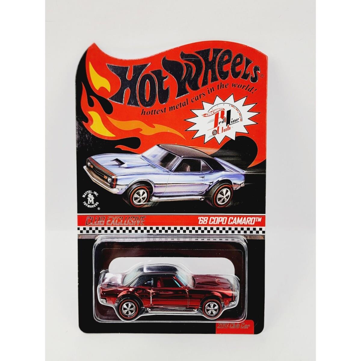 Hot Wheels Rlc Exclusive `68 Copo Camaro 2125 Very Nice WT173