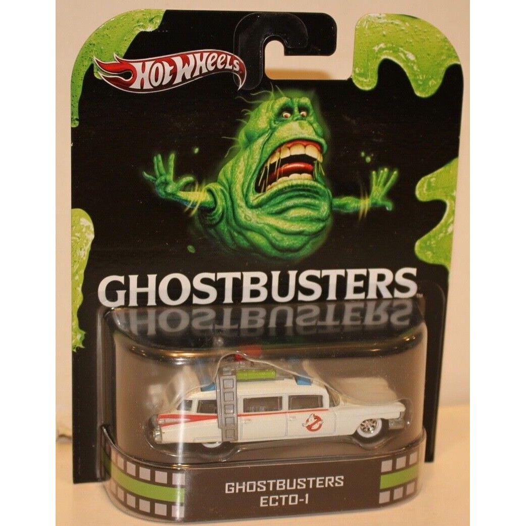 Hot Wheels Retro Entertainment Ghostbusters ECTO-1 Cadillac 1:64