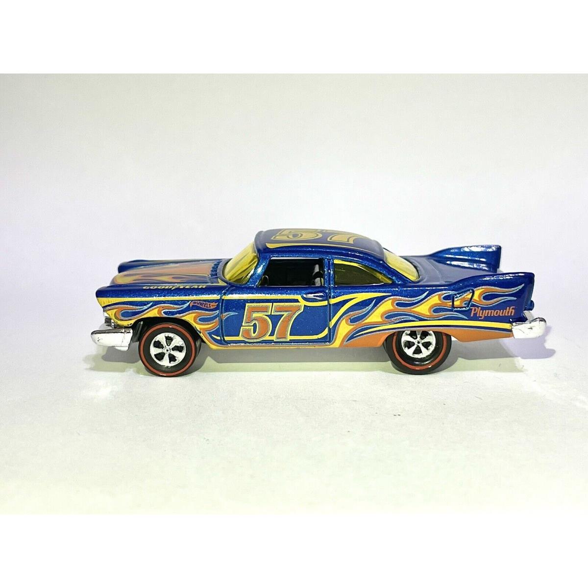 2003 Hot Wheels `57 Plymouth Fury Custom Made Redline Gorgeous