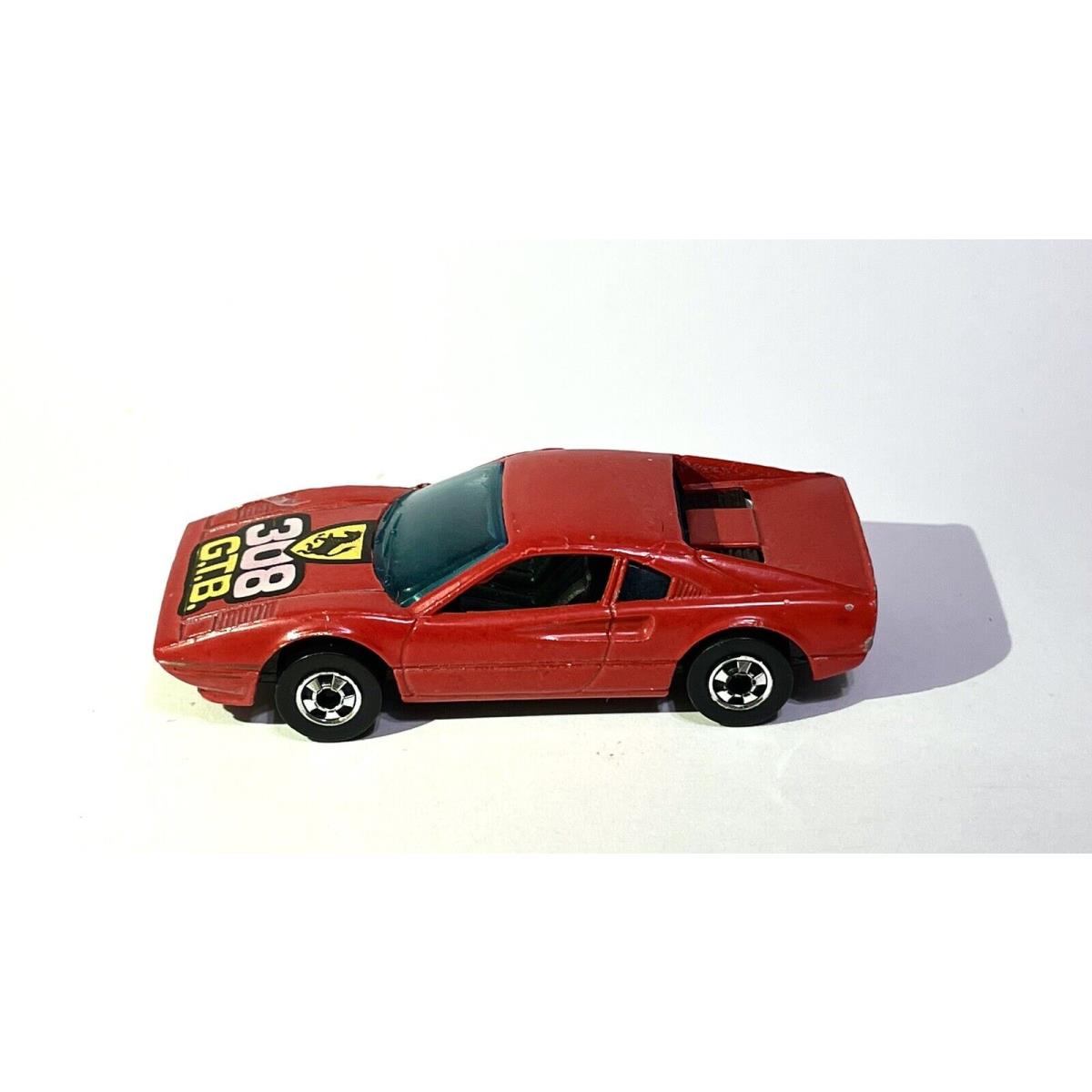 1977 Hot Wheels Ferrari 308 Race-bait Red Hong Kong