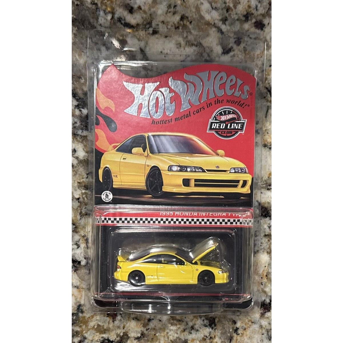 Hot Wheels 2024 Rlc Exclusive 1995 Honda Integra Type-r Yellow