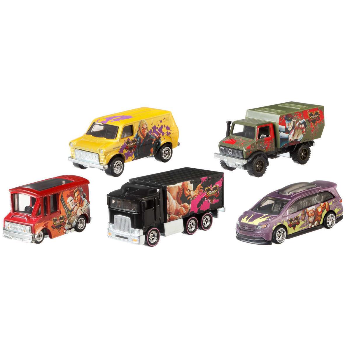 Mattel Hot Wheels Premium Pop Culture Toy Cars or Trucks Assortment 10