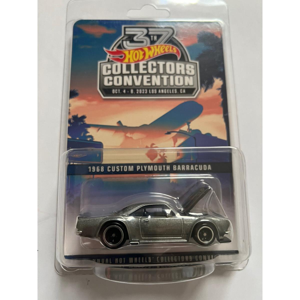 2023 Hot Wheels LA Convention Phil Dinner 1968 Plymouth Barracuda Limit to 4000