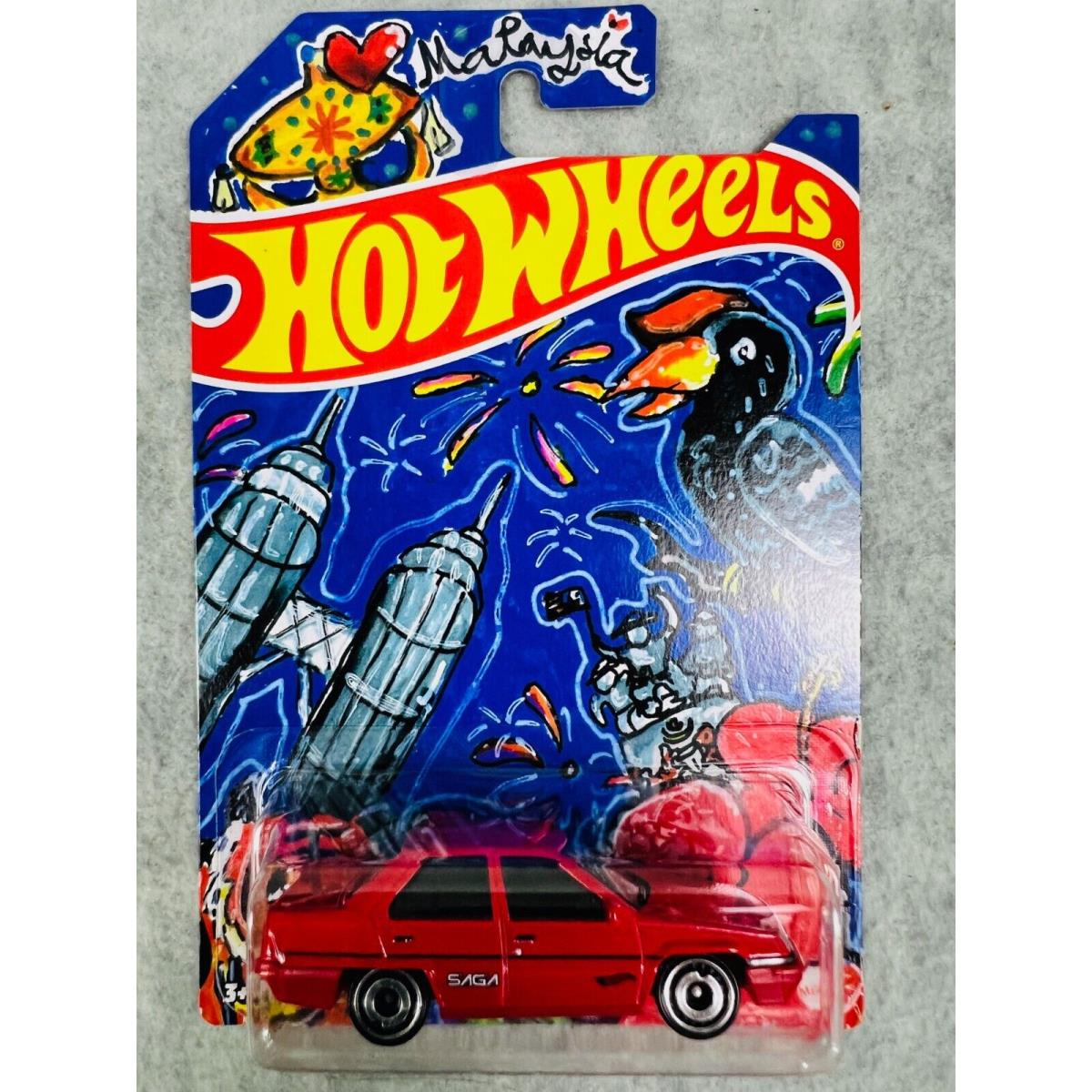 Hot Wheels Proton Saga Special Edition Mattel Malaysia H31