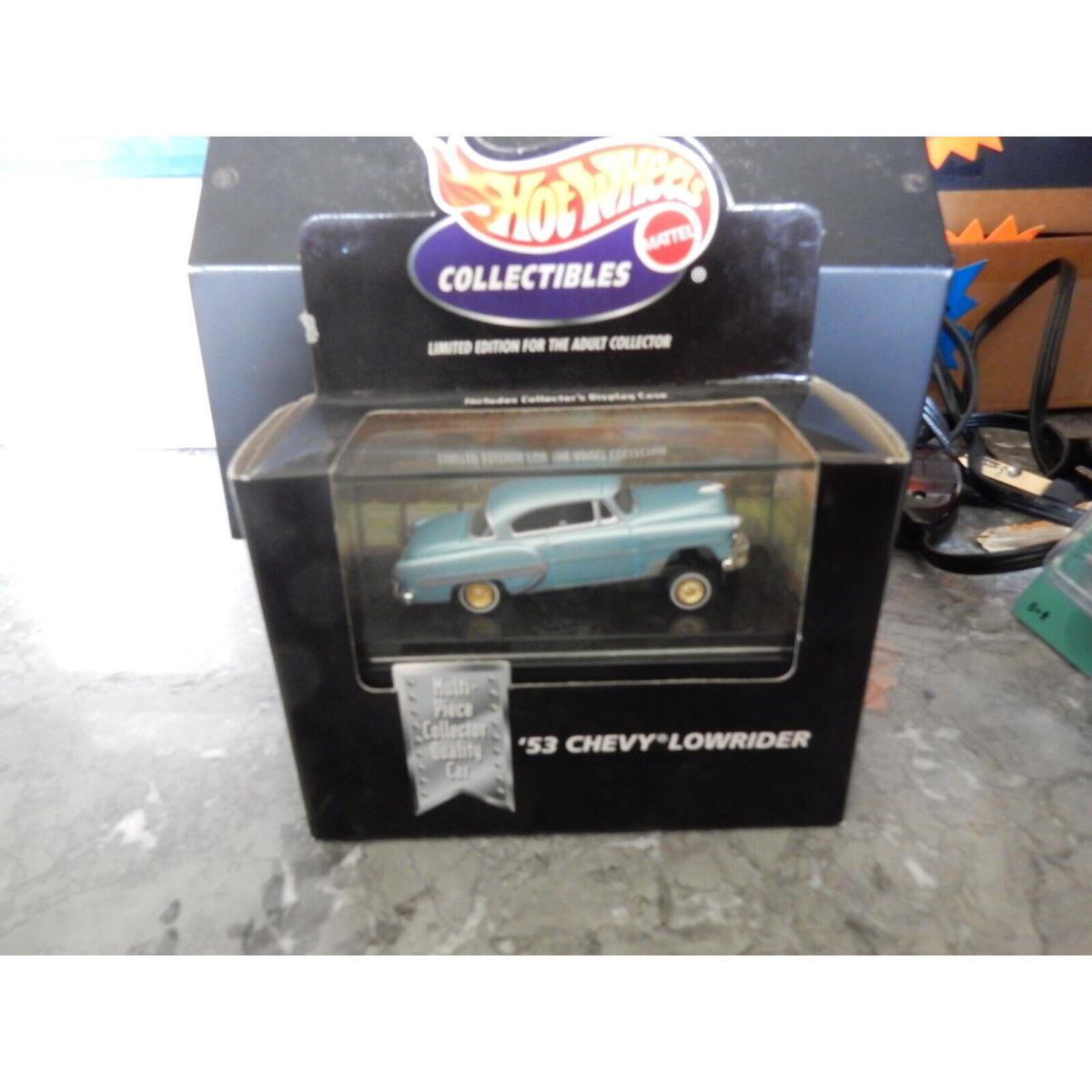 1998 Hot Wheels Collectibles `53 Chevy Bel Air Lowrider NM IN Box