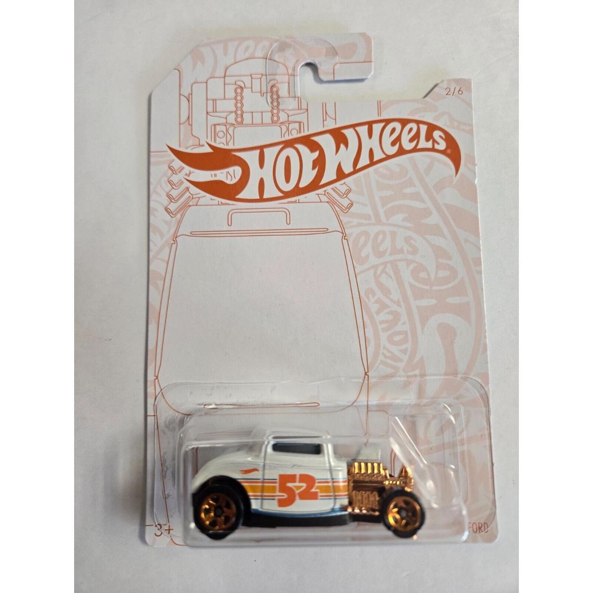 Hot Wheels Pearl Chrome Series Set of 6 Racing Cars Limited Edition Mattel