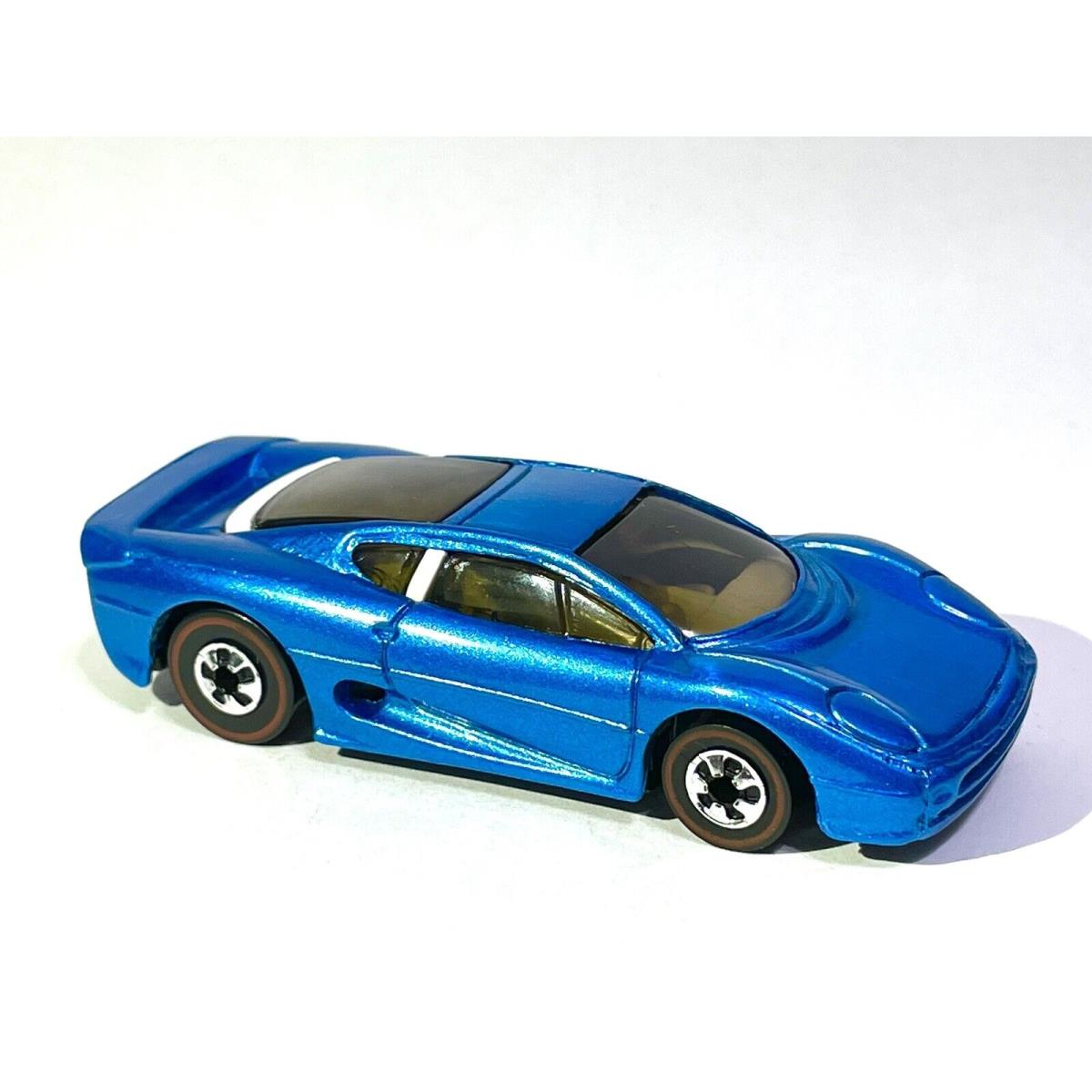 1992 Custom Made Redline Mint Hot Wheels Jaguar XJ220 Metallic Blue