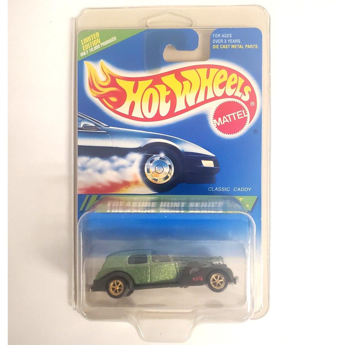 Hot Wheels 1995 Treasure Hunt Series Classic Caddy w/ Protector 9 of 12