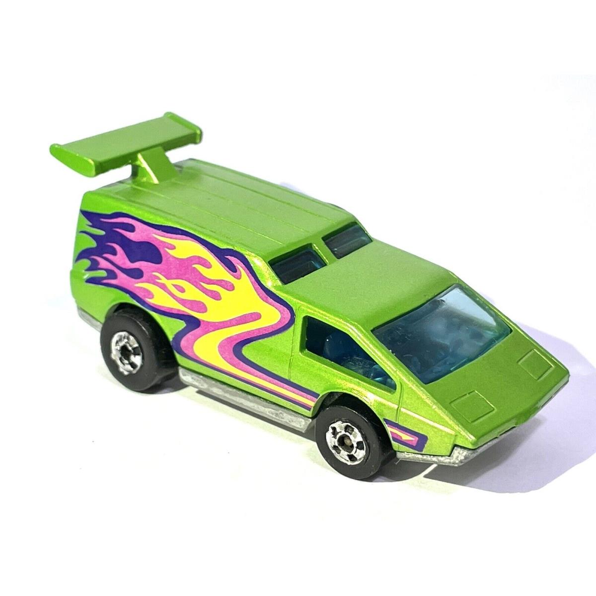 Custom Made Candy Apple Green Hot Wheels Spoiler Sport - 1 Of 1