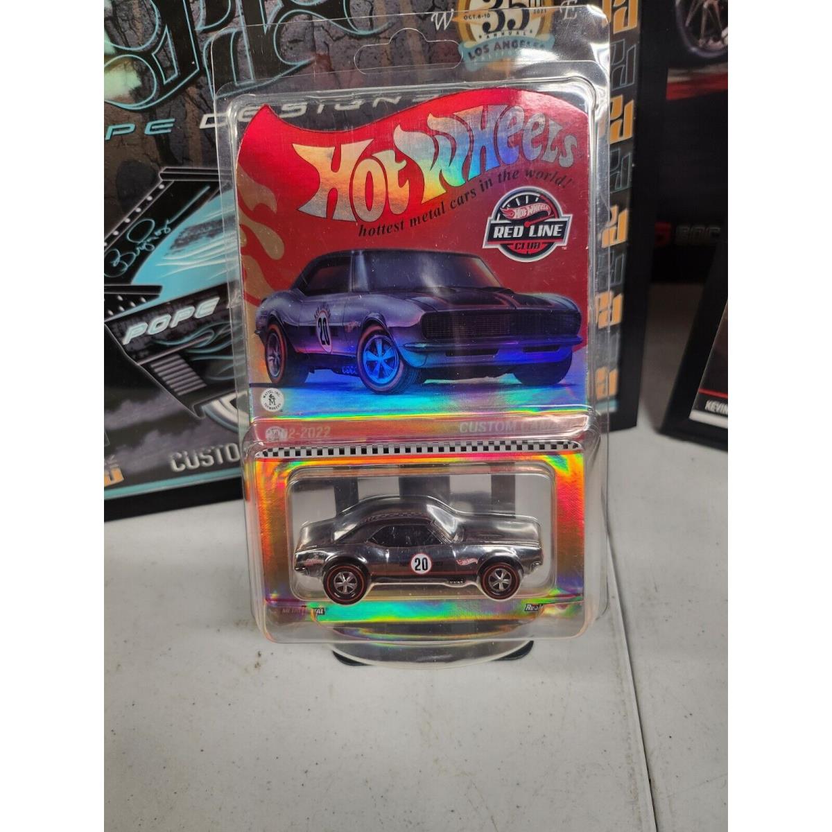 2023 Hot Wheels Rlc Exclusive Custom Camaro 20th Anniversary Foil/hologram