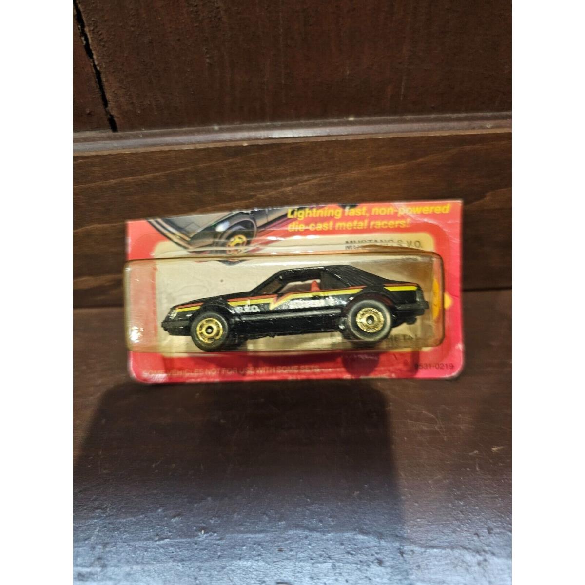 Hot Wheels Turbo Mustang Svo-the Hot Ones. Rare Black 9531