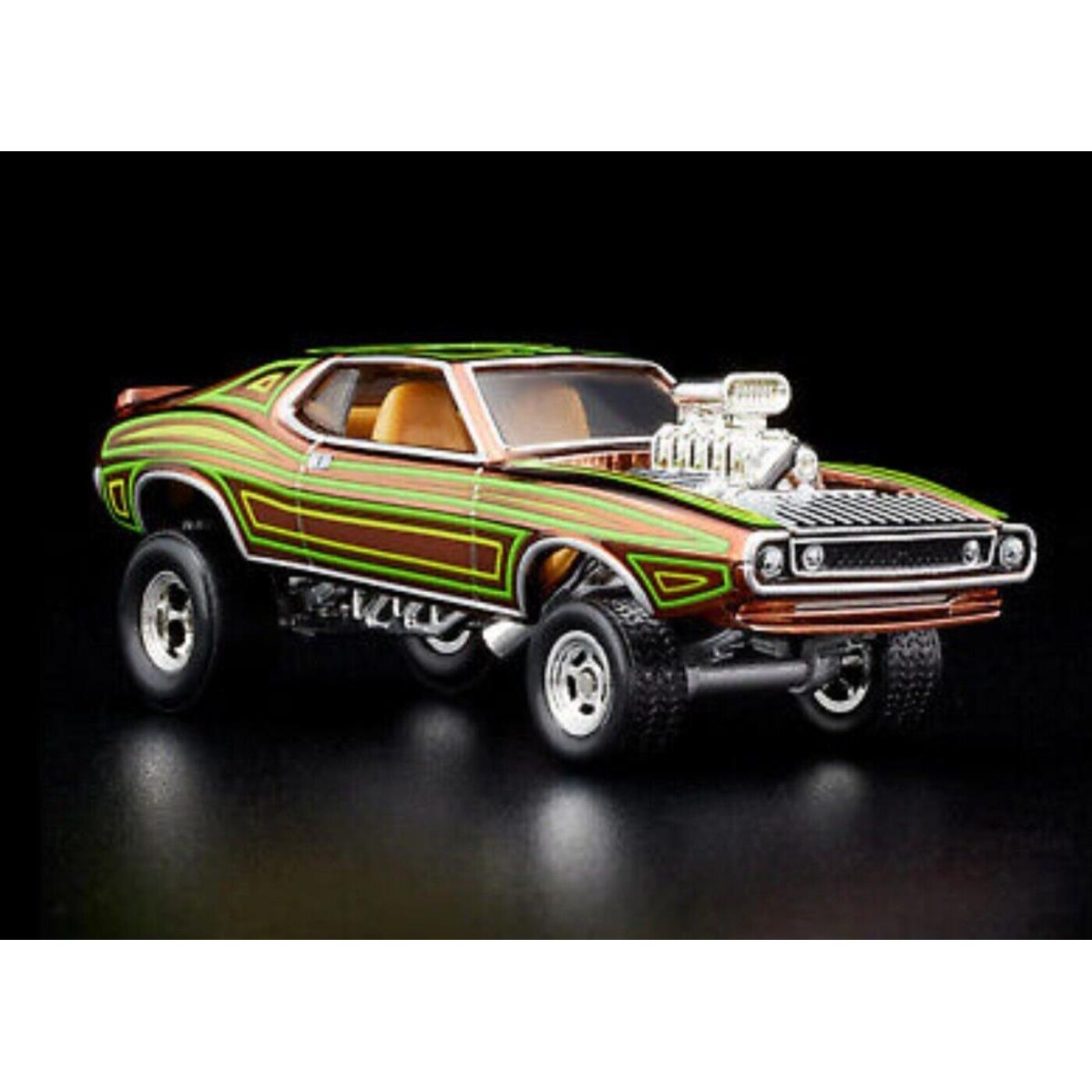 Hot Wheels Rlc Red Line Club `71 Amc Javelin Amx Green / Copper 1:64 2023