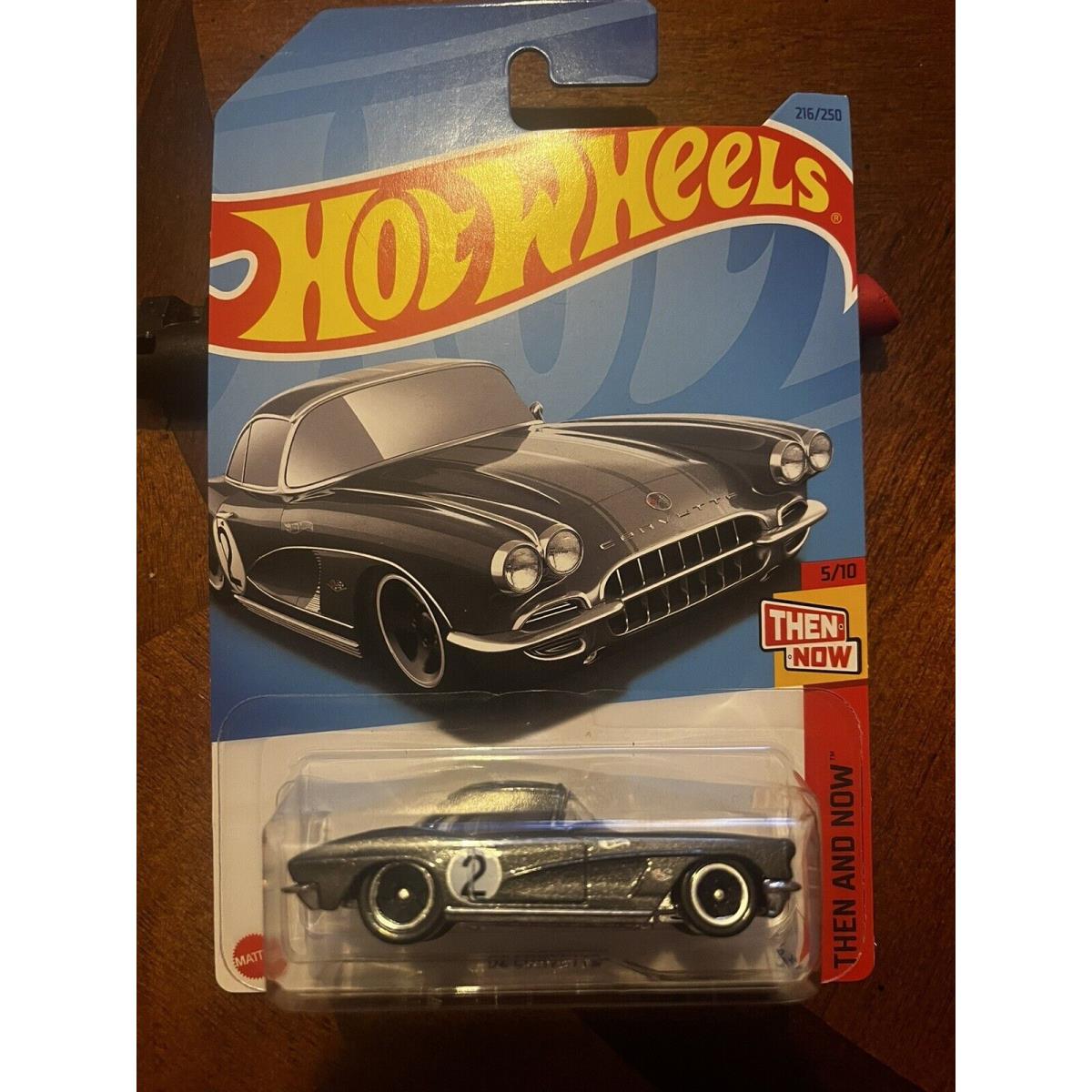 Hot Wheels 62 Corvette Factory Error Car Overspray Bottom 2021 Silver