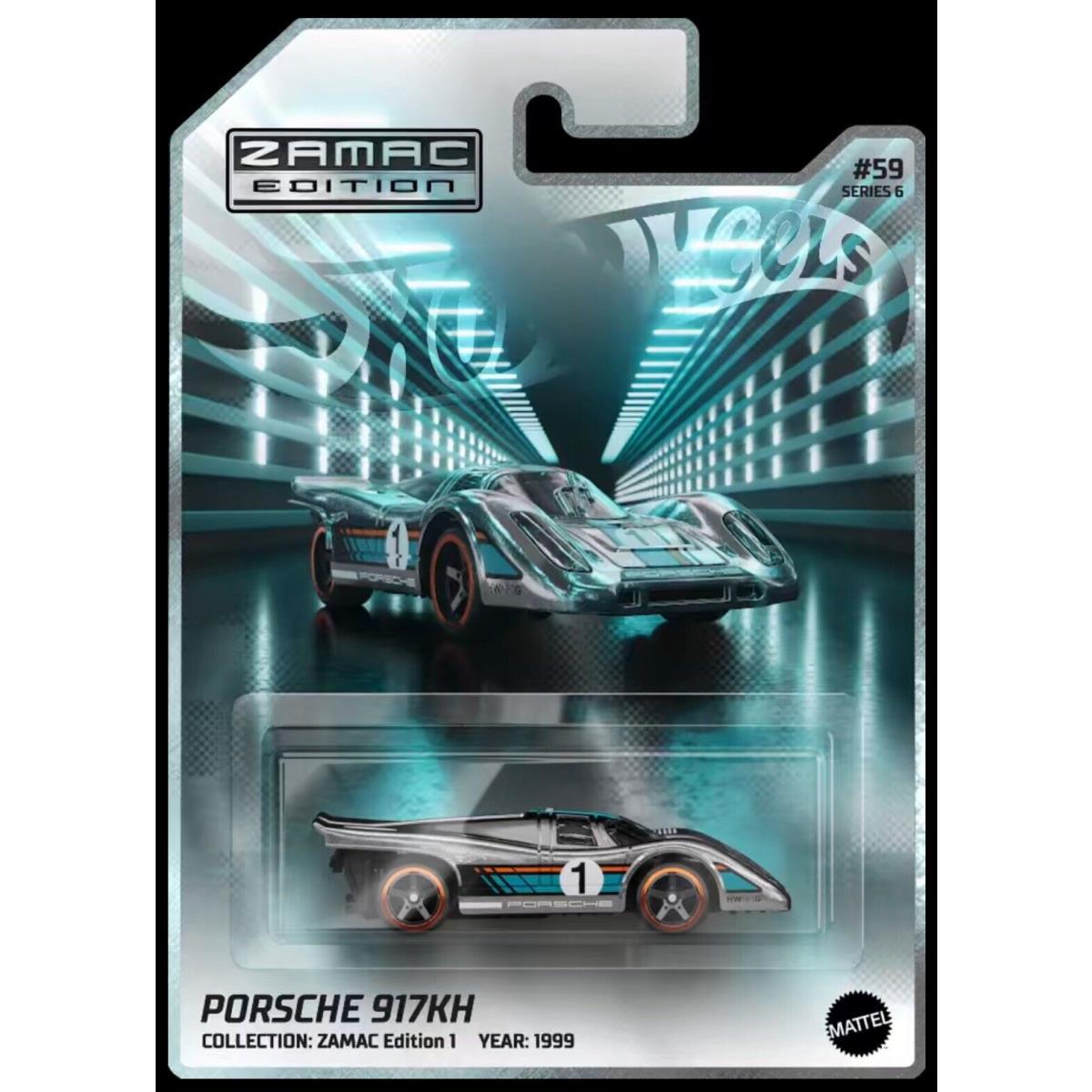 Hot Wheels Nfth Garage Series 6 Porsche 917KH Zamac Edition