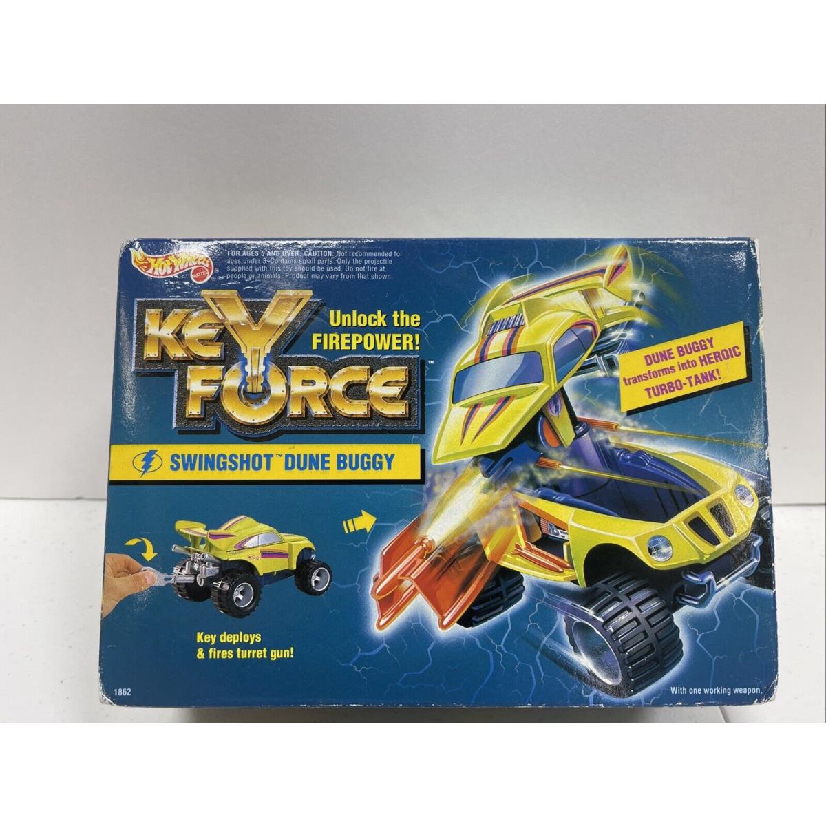 Mattel Hot Wheels Key Force Swingshot Dune Buggy - Box