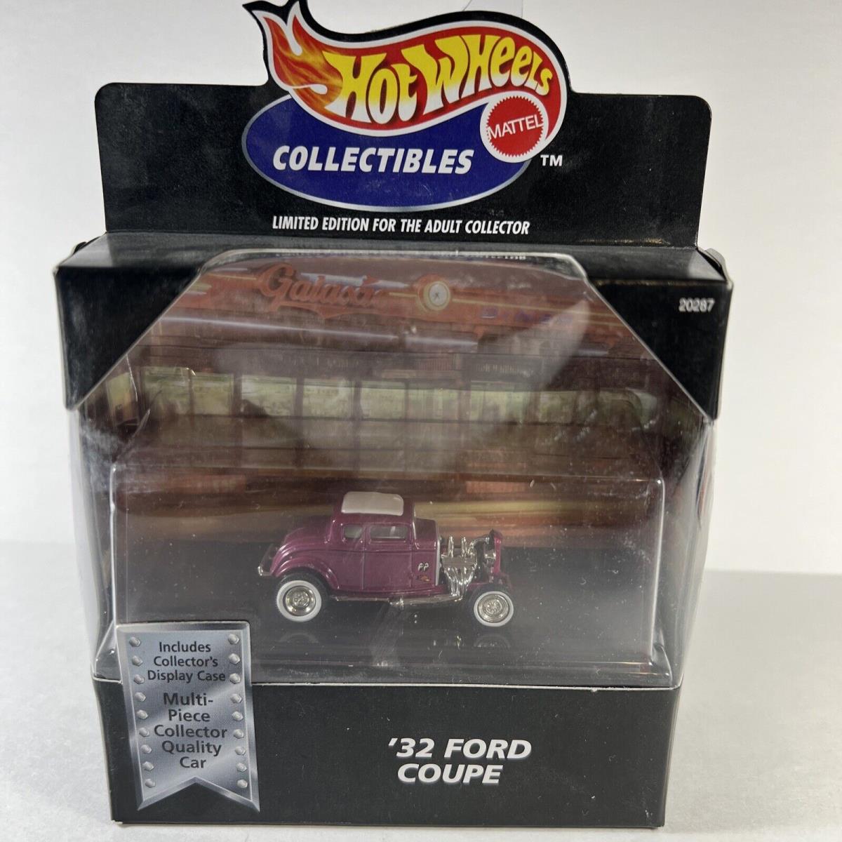 Ford Coupe Roadster Mooneyes Real Rider Hot Wheels Black Box Adult Collectibles